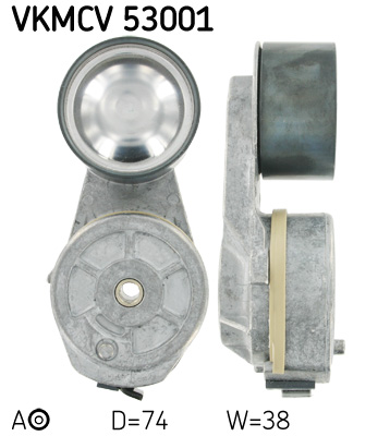 Belt Tensioner, V-ribbed belt - VKMCV 53001 SKF